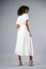 Imagen de Vestido Botones Frente Cuello V Con Cinturon