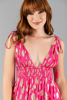 Imagen de Vestido Escote Profundo Print Dorado   ( Exclusivo Pagina)
