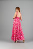Imagen de Vestido Escote Profundo Print Dorado   ( Exclusivo Pagina)
