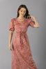 Imagen de Vestido En Rayon Estampado, Espalda Descubierta   ( Exclusivo Pagina)