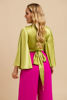 Imagen de Blusa En Satin Mangas Anchas    ( Exclusiva Pagina)