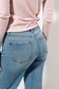 Imagen de High Rise Straight Leg Jeans Con Brillo   ( Exclusivo Pagina)