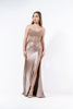 Imagen de Maxi Dress Corse Con Trasparencia y Abalorios