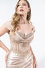 Imagen de Maxi Dress Off Shoulder Con Abalorios