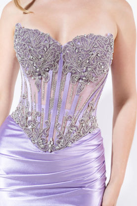 Imagen de Maxi Dress Corse Straple Con Abalorios