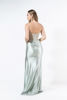Imagen de Maxi Dress Tirantes Estilo Corse Abalorios Trasparencia