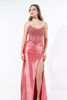 Imagen de Maxi Dress Straple Corse Con Abalorios