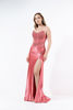 Imagen de Maxi Dress Straple Corse Con Abalorios