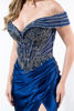 Imagen de Maxi Dress Off Shoulder Abalorios