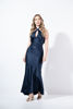 Imagen de Vestido En Satin Cuello Halter