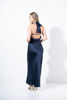 Imagen de Vestido En Satin Cuello Halter