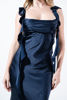 Imagen de Vestido En Satin, Espalda Descubierta, Vuelo Tirantes