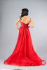 Imagen de Maxi Dress Tirantes Brillo Abalorios Con Cola