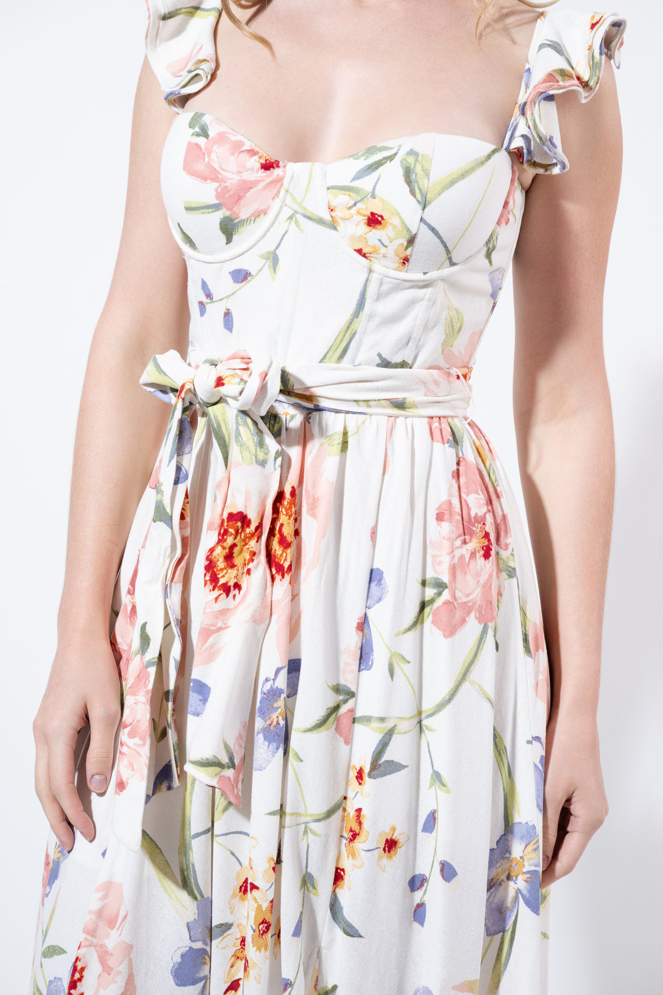 Imagen de Vestido Print Floral, Estilo Corse