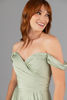 Imagen de Maxi Dress En Satin Off Shoulder