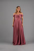 Imagen de Maxi Dress En Satin Off Shoulder