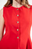 Imagen de Chaleco Estilo Peplum Botones Dorados