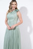 Imagen de Maxi Dress Un Hombro Detalle Flor Hombro