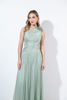 Imagen de Maxi Dress Un Hombro Detalle Flor Hombro