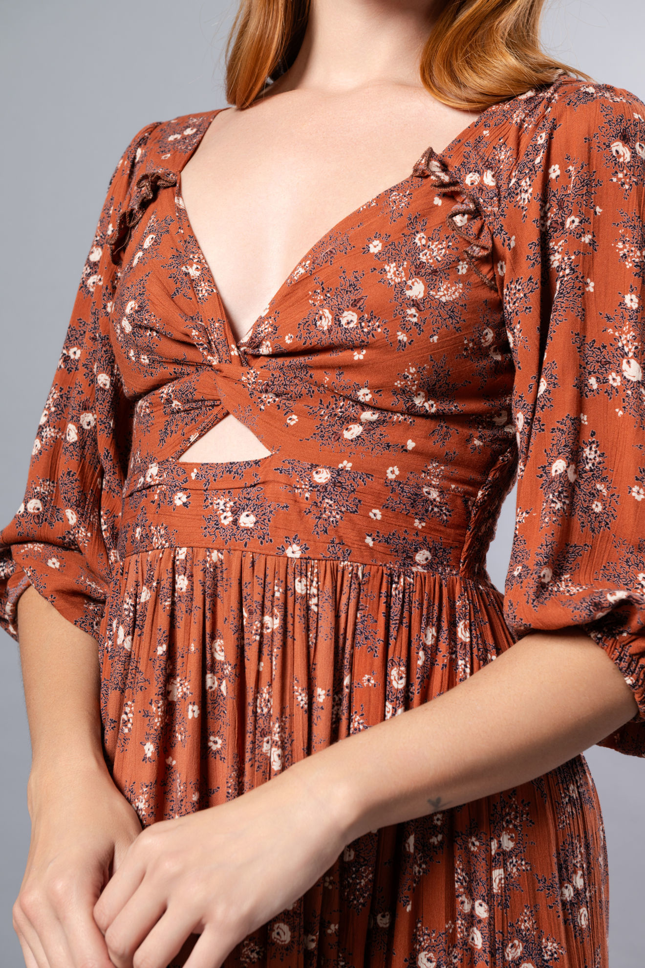 Imagen de Vestido Casual En Rayon Estampado ( Exclusivo Pagina)