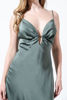 Imagen de Vestido En Satin Tirantes