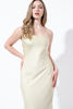 Imagen de Vestido En Satin Straple, Lazo Espalda