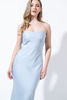 Imagen de Vestido En Satin Straple, Lazo Espalda
