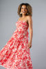 Imagen de Vestido Straple Print Floral, Nudo Espalda   ( Exclusivo Pagina)
