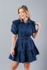 Imagen de Vestido Camisero Con Cinturon Botones Frente   ( Exclusivo Pagina)