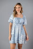 Imagen de Vestido Estampado Manga Corta   ( Exclusivo Pagina)