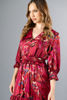 Imagen de Vestido En Satin Estampado   ( ExclusivoPagina)