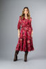 Imagen de Vestido En Satin Estampado   ( ExclusivoPagina)