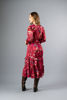 Imagen de Vestido En Satin Estampado   ( ExclusivoPagina)