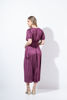 Imagen de Vestido Cuello V Plisado