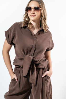 Imagen de Set De Pantalon Blusa Camisera