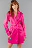 Imagen de Vestido En Satin Manga Larga, Estilo Blazer     ( Exclusivo Pagina)