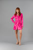 Imagen de Vestido En Satin Manga Larga, Estilo Blazer     ( Exclusivo Pagina)