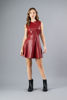 Imagen de Vestido En Cuerina Sin Mangas ( Exclusivo Pagina)