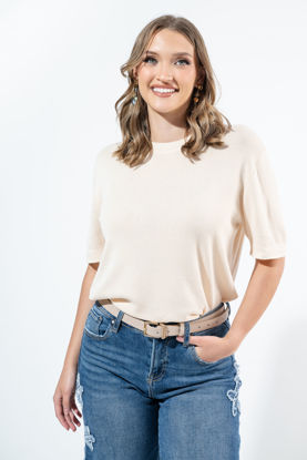 Imagen de Blusa Basica Con Manga Corta
