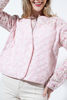 Imagen de Sweater Print Flores Con Ziper
