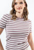 Imagen de Blusa Tejida En Rayas Manga Corta