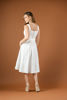 Imagen de Vestido Tirante Ancho, Botones Decorativos Dorados, Con Cinturon Incluido