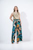 Imagen de Pantalon Palazzo Estampado, Elastico Cintura (L)