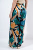 Imagen de Pantalon Palazzo Estampado, Elastico Cintura (L)
