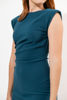 Imagen de Vestido Con Hombreras Falda Corta, Zipper Espalda