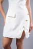 Imagen de Vestido Sin Mangas Detalle Botones Decorativos Falda