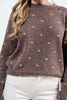 Imagen de Sweater Cuello Redondo Print Lunares