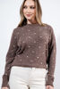 Imagen de Sweater Cuello Redondo Print Lunares