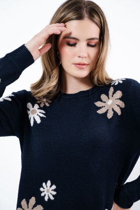 Imagen de Sweater Cuello Redondo Print Floral