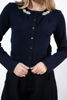 Imagen de Sweater Botones Detalle Perlas Decorativas En El Cuello